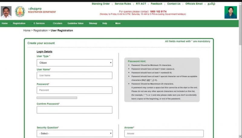 TNREGINET: Online land registration Government portal | Legal Raasta
